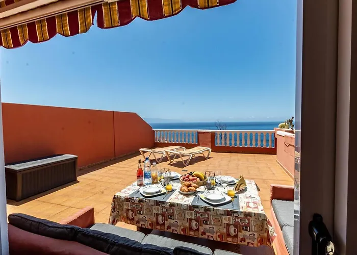 Lägenhet Fantastic View Terrace By Dream Homes Tenerife *